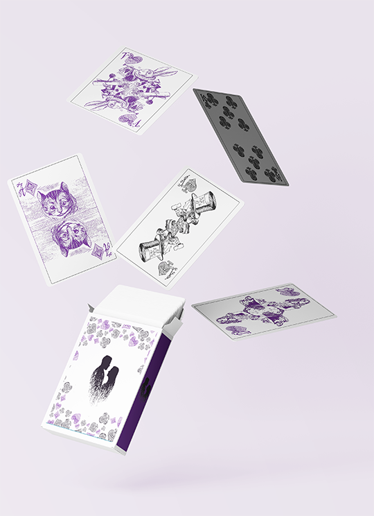 Jeu de carte Jeu de carte Alice au pays des merveilles